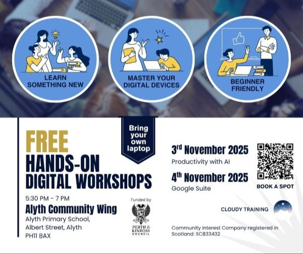 FREE Hands On Digital Workshops - Productivity with AI