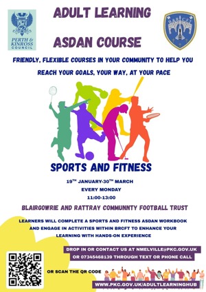 Adult Learning ASDAN Course - Sport and Fitness