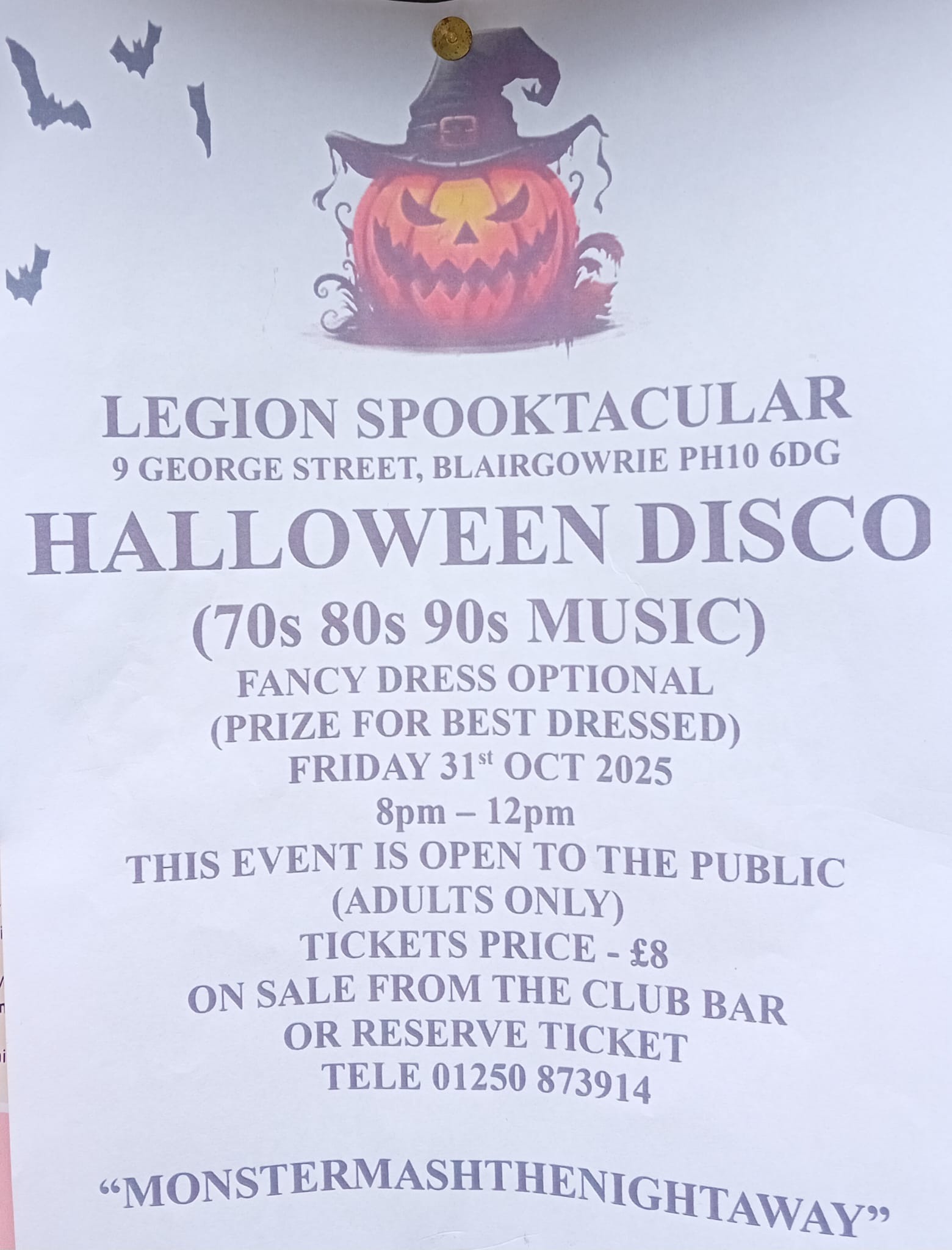 Legion Spooktacular Halloween Disco - The Legion