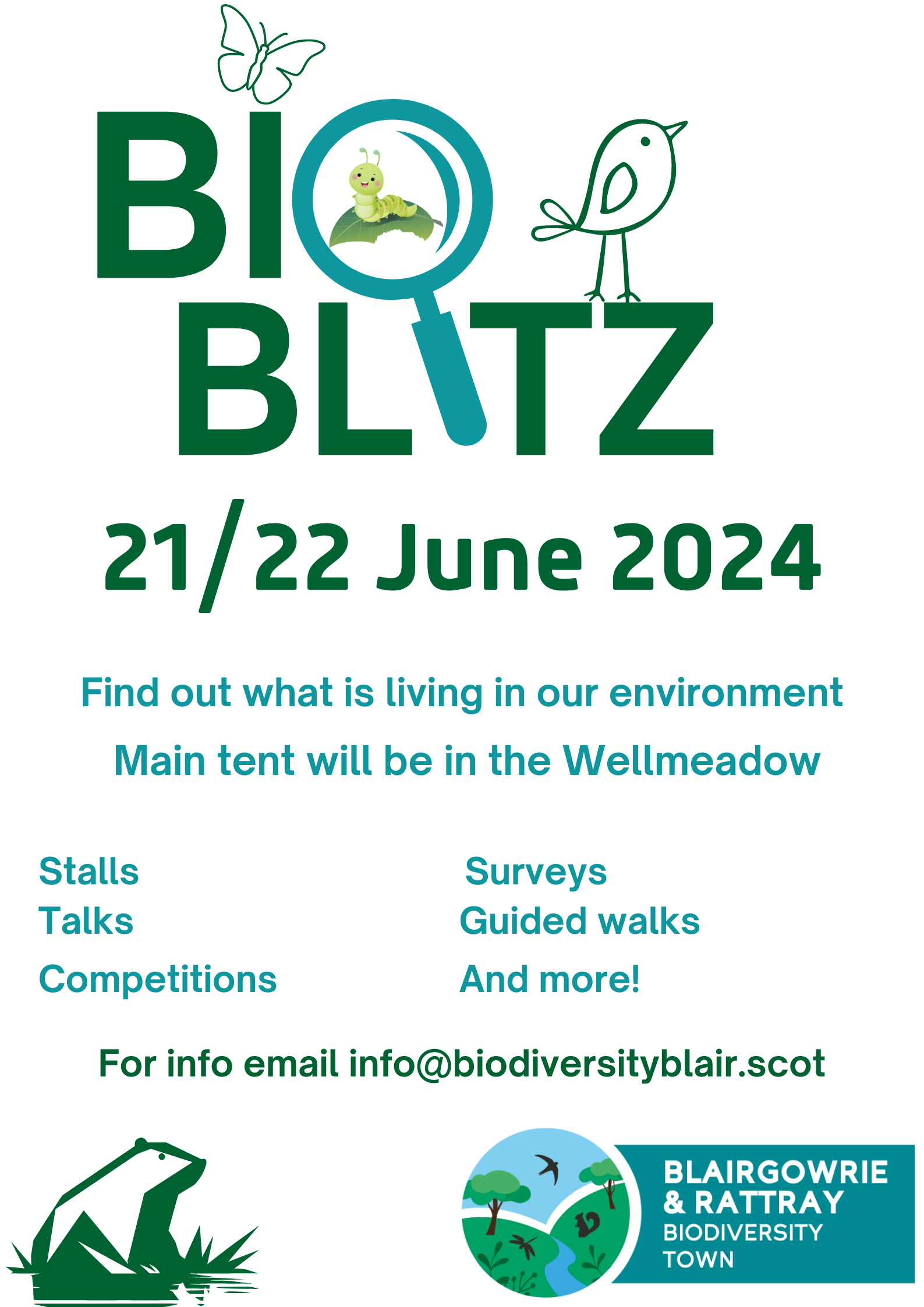 Free events in Blairgowrie and Rattray set to highlight biodiversity 