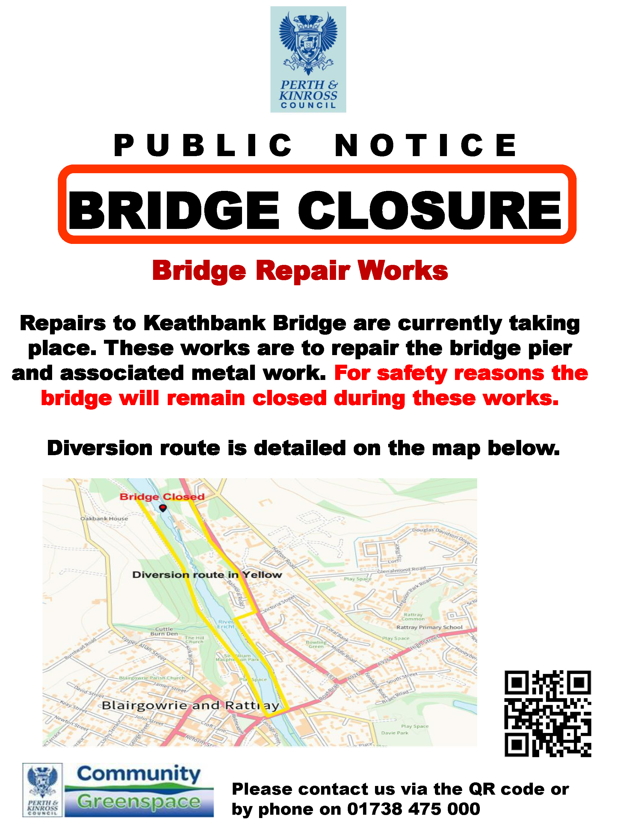 Keathbank Bridge Repairs