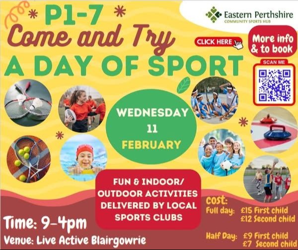 live Active Blairgowrie - A Day of Sport